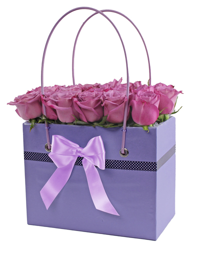 Rosas en Bolsa Chic