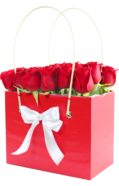 Caja Elegante con Rosas